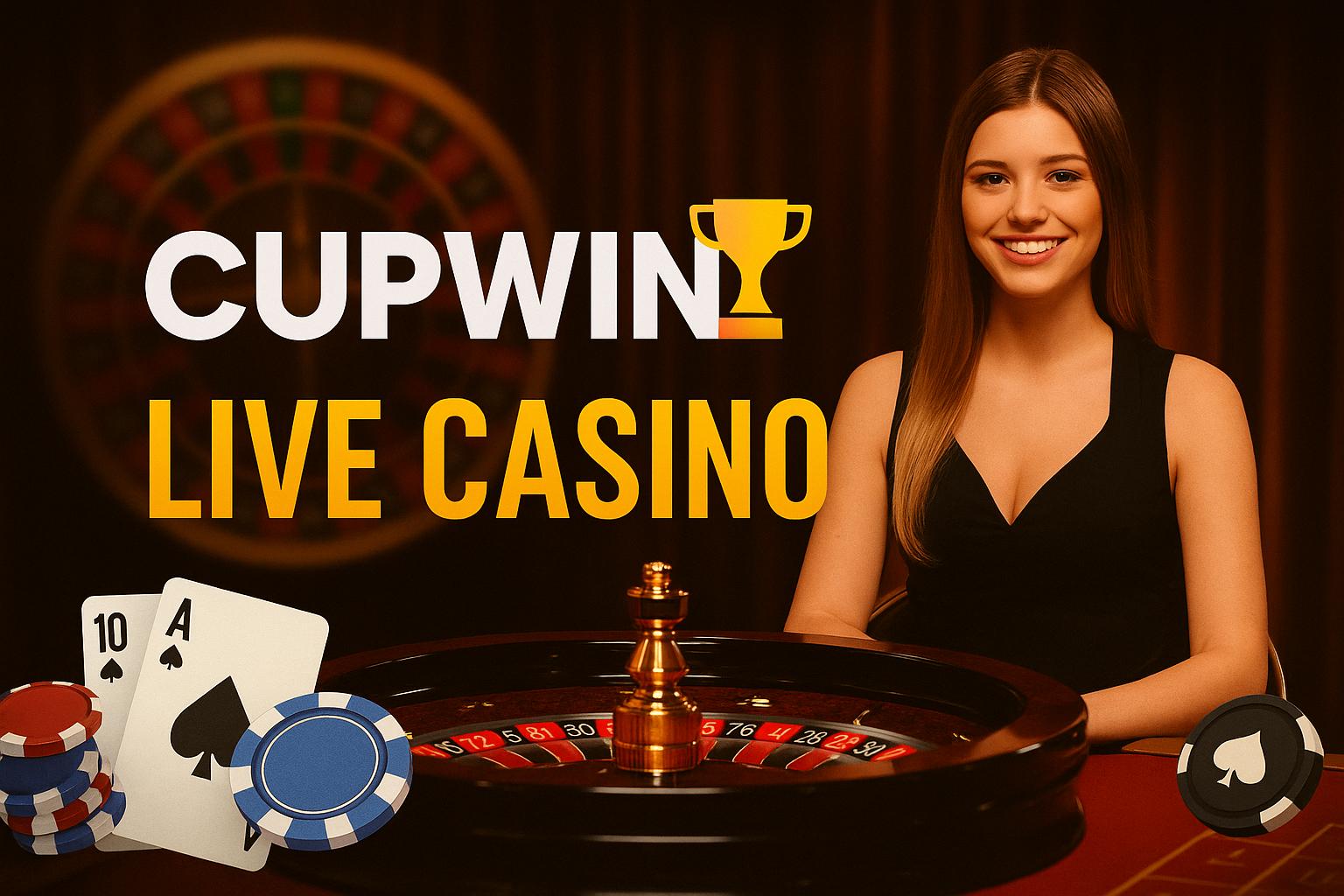 O CUPWIN Live Casino lança promoções regularmente